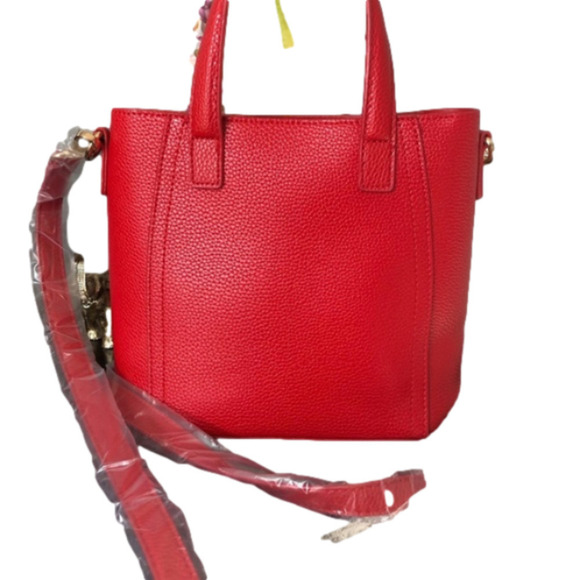 NWT Red Cross Body Purse/Reg Purse with Detachable Shoulder Strap - Picture 4 of 5